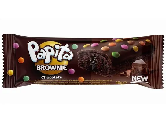 CK PECIVO PAPITA 40g BROWNIE -CHOKOL