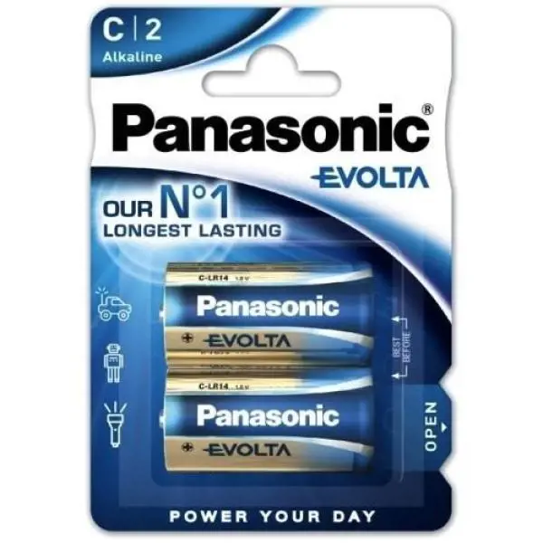 BATERIE PANASONIC LR14  2ks -ALKALIN