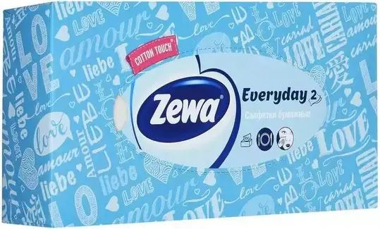 KOZMET.VRECK.ZEWA 100ks 2vrst. -EVER