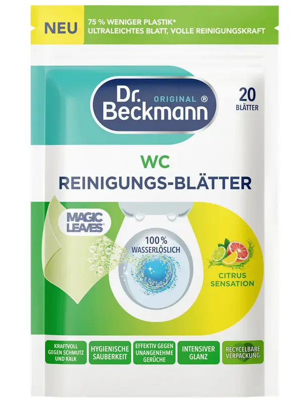 DR.BECKMANN CISTIACE WC OBRUSKY 20ks -CITRUS