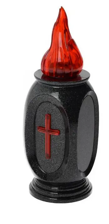 xKAHANEC DIOD. -LED PLAMEN+KRIZ 16cm