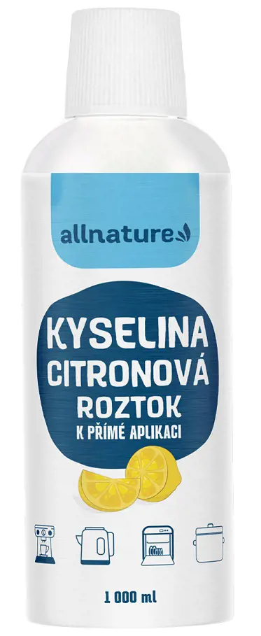 ALLNAT.KYSELINA CITRONOVA 1l -ROZTOK