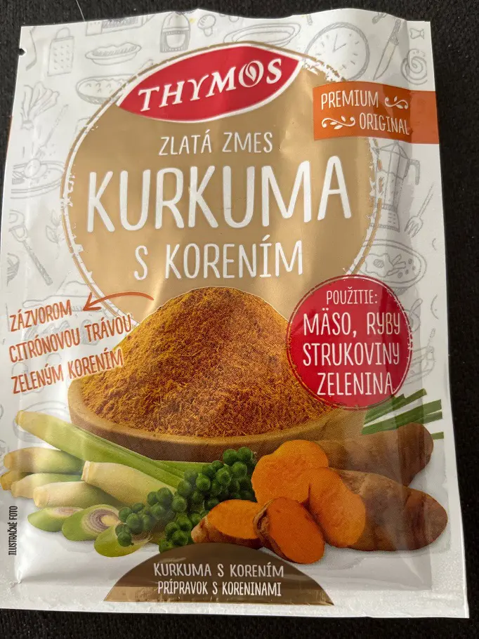 xCK KORENIE KURKUMA S KORENIM 20g -THYMOS