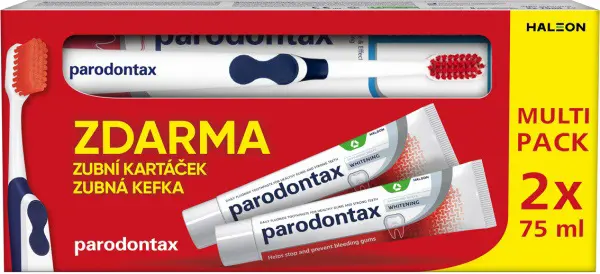 ZP PARODONTAX  75ml x2 -WHITE +KEFKA