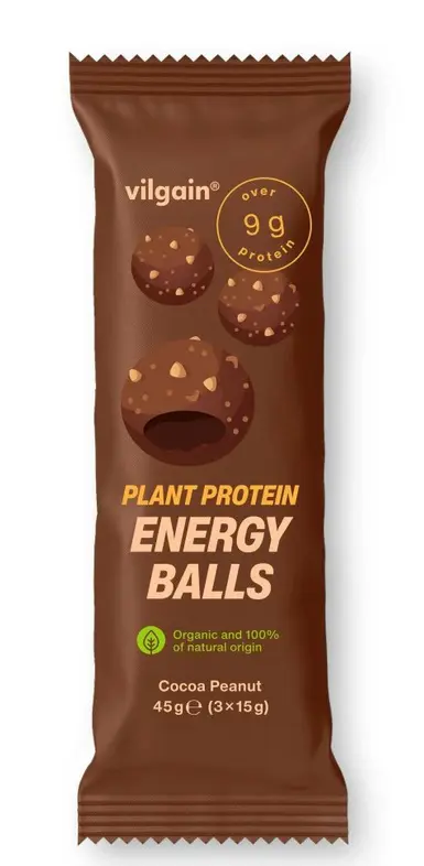 VILGAIN ENERGY BALLS 45g -COCOA