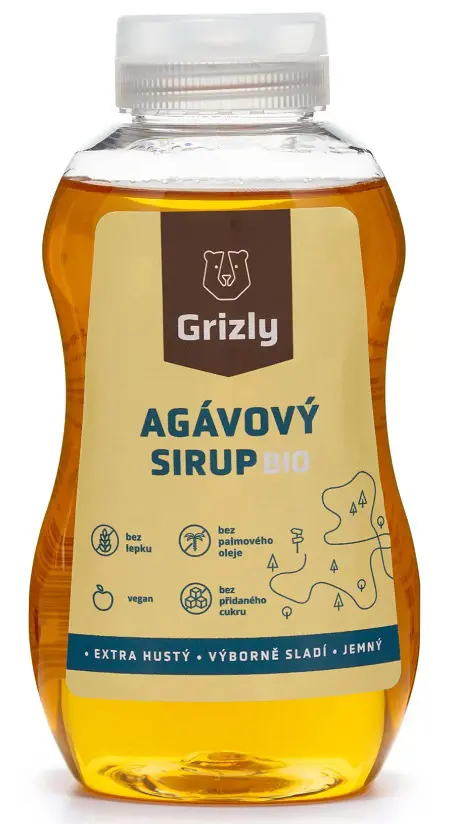 CK GRIZLY SIRUP 350g -BIO AGAVOVY