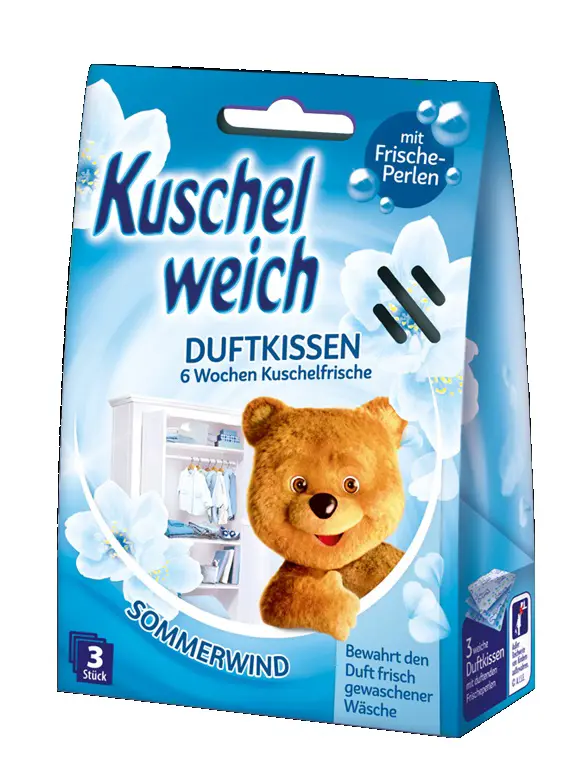 PARFUM.VRECKA KUSCHELWEICH 3ks -SOMMER WIND