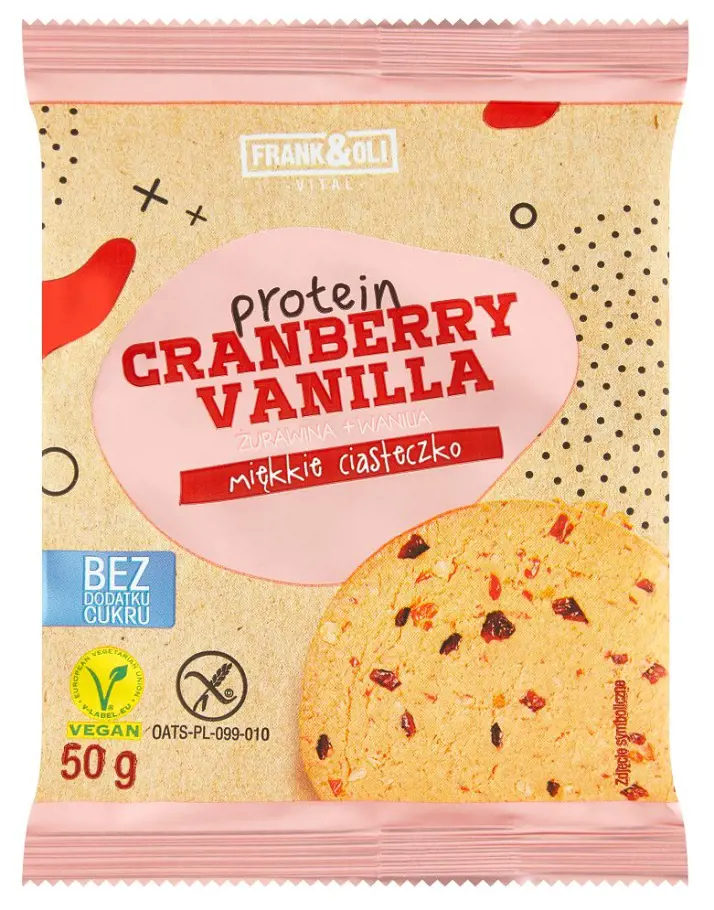 xCK SUSIENKA FRANK&OLI 50g -CRANBERRY