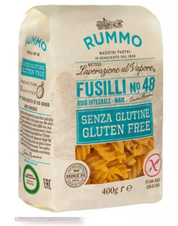 xCK CESTOVINY FUSILLI 400g -BEZLEPKOVE