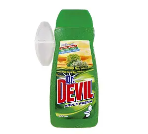 DR.DEVIL WC GEL+KOSIK 400ml -APPLE