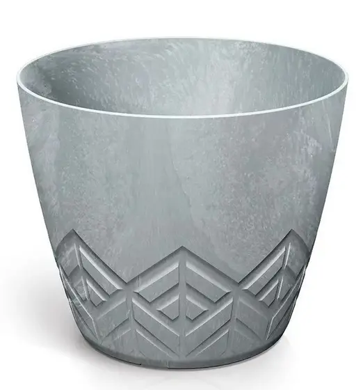 ,KVETINAC ARECO BETON EFFECT 23,8cm -BETON